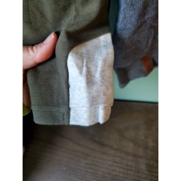 NWT Ampersand Avenue Women's Cowl Neck Pullover XXXL No Pocket Olive Green Gray - Picture 4 of 12